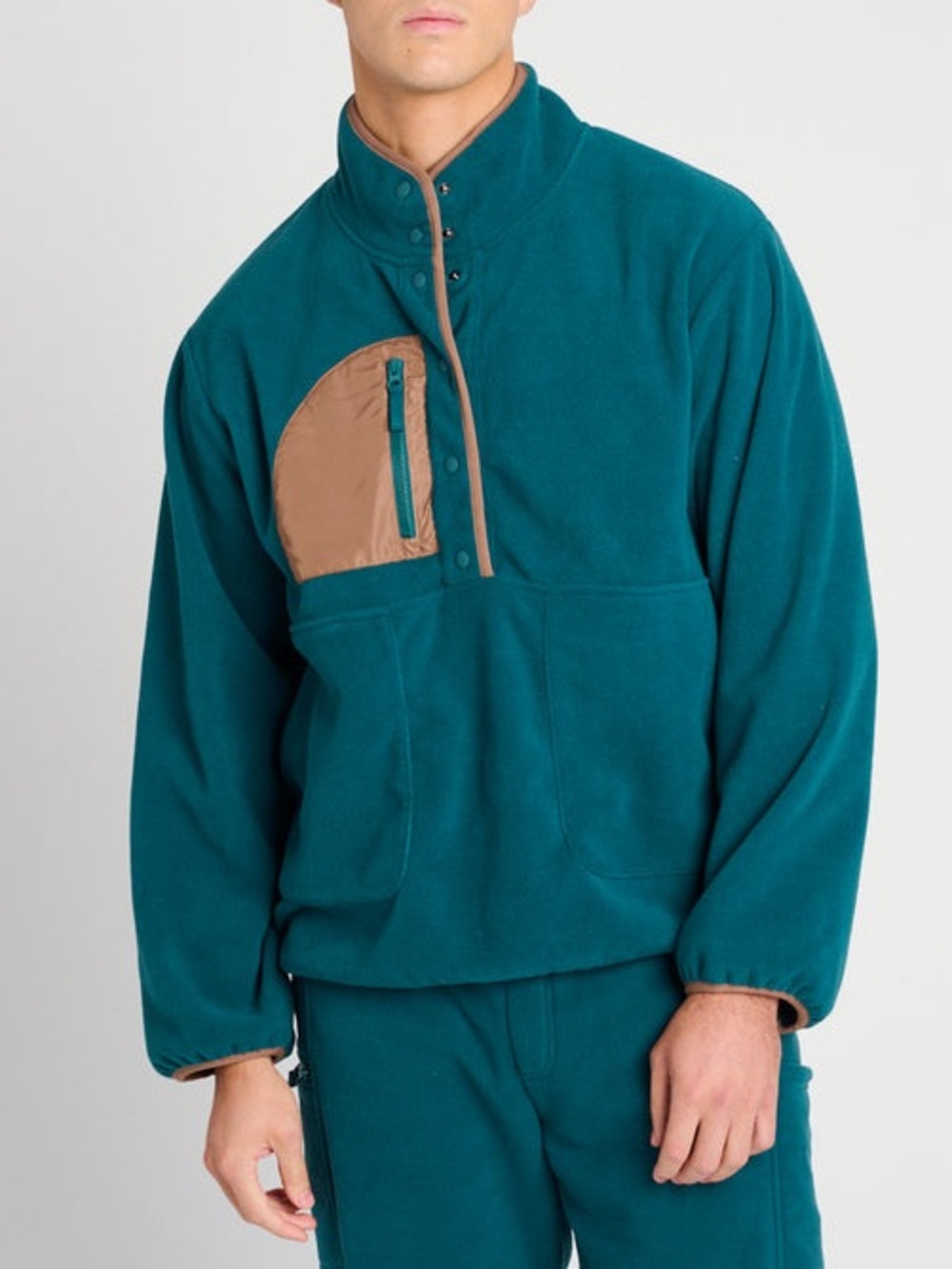 Everyday Sunday Recycled Polar Fleece Popover Sweater